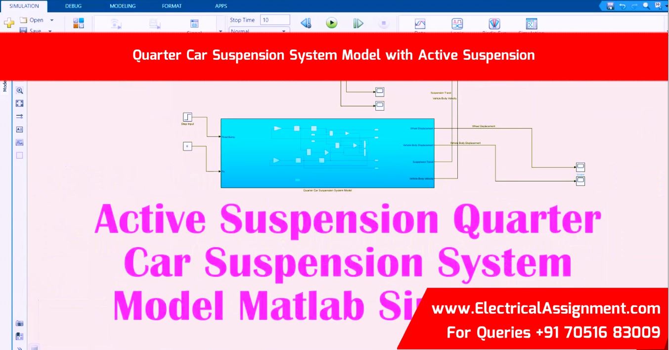 Quarter Car Suspension Simulator with MR Damper Control screenshot 12